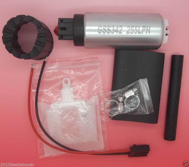 Gss342 255lph hp high pressure performance electric fuel pump & kit for plymouth