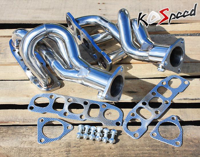 T-304 stainless steel exhaust header 03-06 nissan 350z g35 fairlady z z33 vq35de