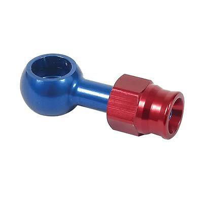 Earl's 600733erl hose end speed-seal straight -3 an hose 10mm banjo red/blue ea