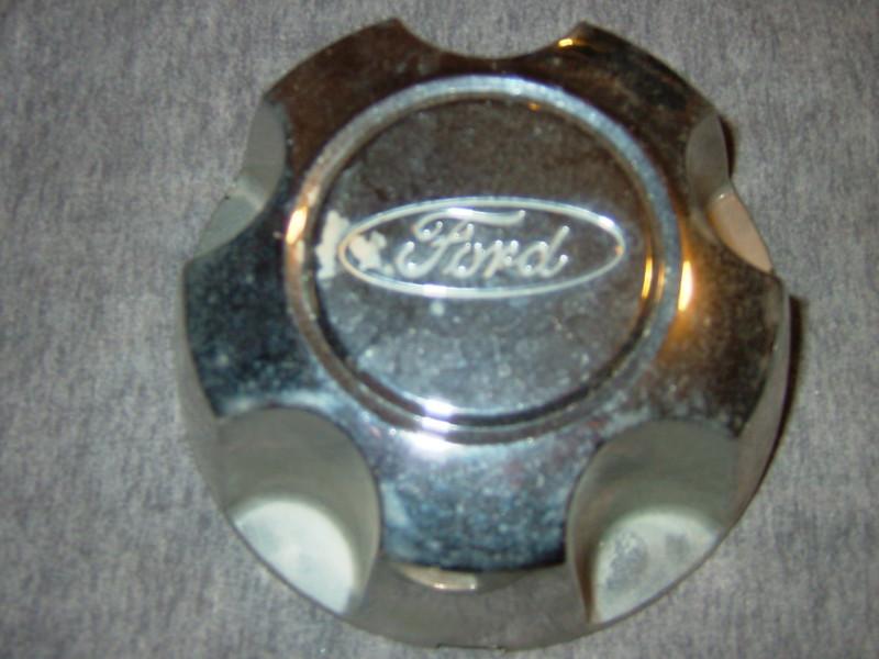 Set of four 1994-2004 ford explorer chrome center caps with 15" wheels