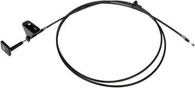 Dorman hood release cable black plastic handle fits honda® each