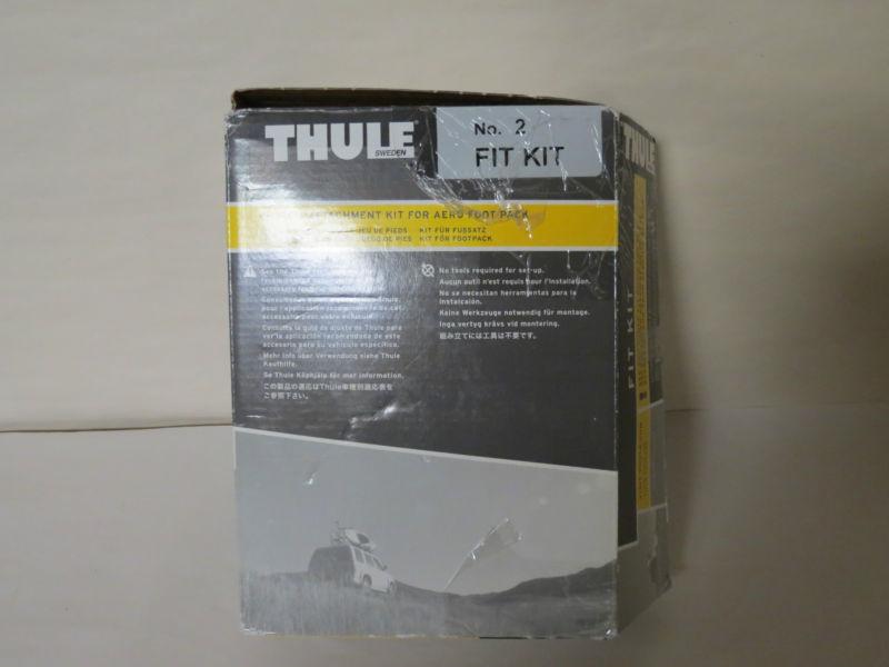 Thule fit kit no. 2 for 400xt and rapid aero foot new 