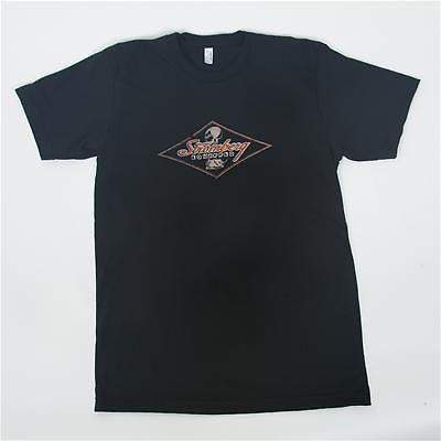Stromberg t-shirt cotton black stromberg equipped logo men's 2xl ea 1103-b-lg