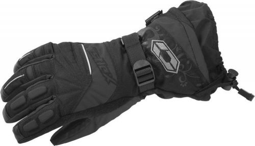 Castle x racewear rizer g7 womens snowmobile gloves black