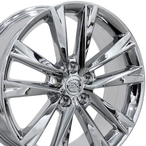 19&#034; chrome rx350 f sport wheels 19x7.5 set of 4 rims fit lexus b1w