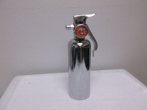 Corvette chrome fire extinguisher