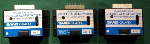 86 - 93 saab 900 saab guard anti-theft alarm module keyless electronic alarm