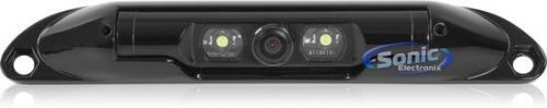 Boyo vision vtl420cl black rear view license plate barcam style backup camera