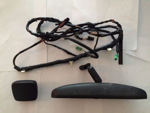 Oem 2005 ford f250 rear view mirror donnelly dimmer with harness dim sun visor
