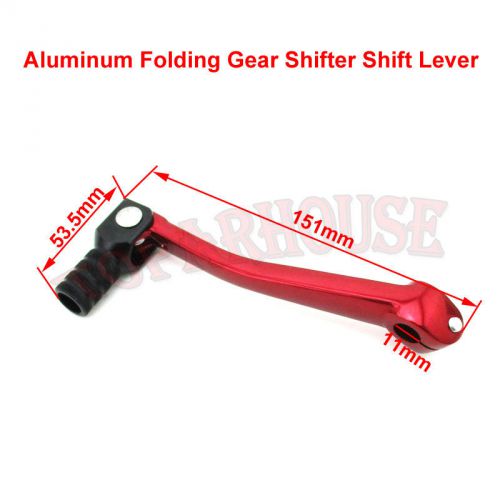 Folding gear shifter lever for 50cc 110cc 125cc 150cc chinese lifan yx pit bike