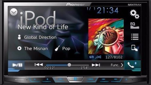 Pioneer avh-x4700bs 2-din multimedia dvd receiver 7&#034; wvga display with remote