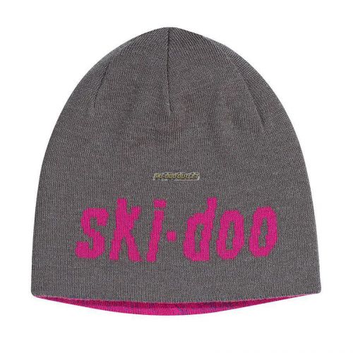 Ski-doo long knitted hat- pink