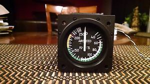 Mid continent md25025-0177  2 inch airspeed indicator 250 knots for bonanza