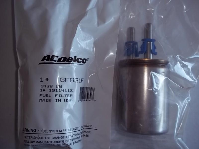 Acdelco professional gf831f fuel filter