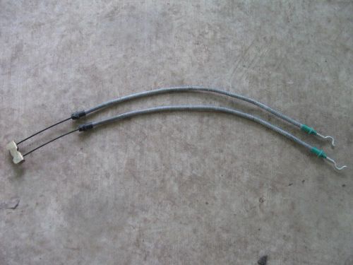 Ford think (nev) emergency brake cables (two long cables) nos! #98 ag-2a603
