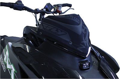 Skinz protective gear nxt lvl windshield pack flat black (nxawp100-bk)