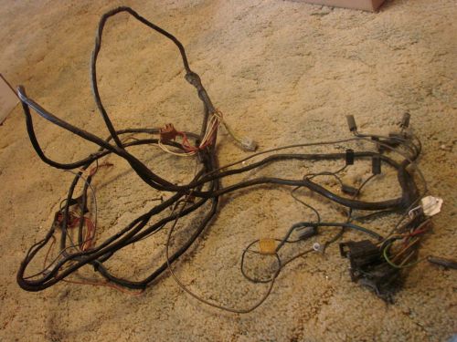 1965-66 plymouth fury engine and headlight harness for parts or repair