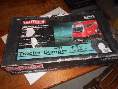 Craftsman lawn tractor front bumper 7124599-24599 in box