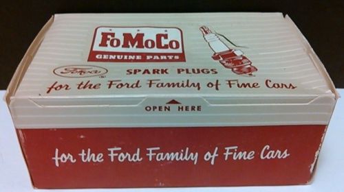 Fomoco ford genuine spark plugs 10 pack bf42 (b8a-12405-a) new old stock