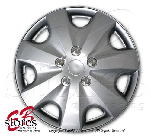 16 inch hubcap wheel rim skin cover hub cap type 2 flexible tab(style#051) 4pcs