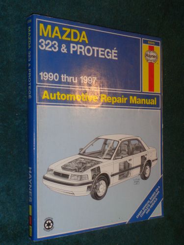 1990-1997 mazda protege shop manual /  hayne&#039;s service book 96 95 94 93 92 91