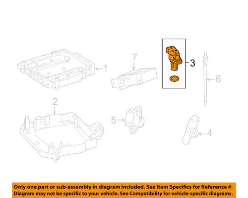 Mercedes mercedes-benz oem ml350-engine camshaft position sensor 0051531328