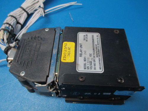 Mid-continent instrument md41-248 relay unit guaranteed working (7656)