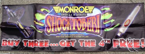 Monroe advertising banner - shocks and struts banner performance