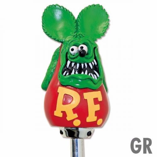 Rat fink shift knob green  very detailed for customs hot rods choppers