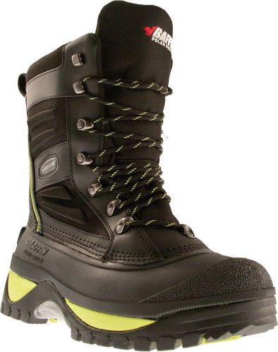 Baffin crossfire boots black/flo-green sz 12