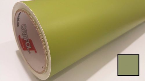 Matte olive green vinyl graphics decal wrap sticker roll overlay craft &amp; cut 24&#034;