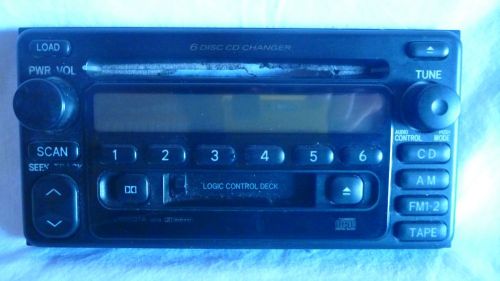 2000-2002 toyota celica 56816 radio 6 cd cassette face plate replacement