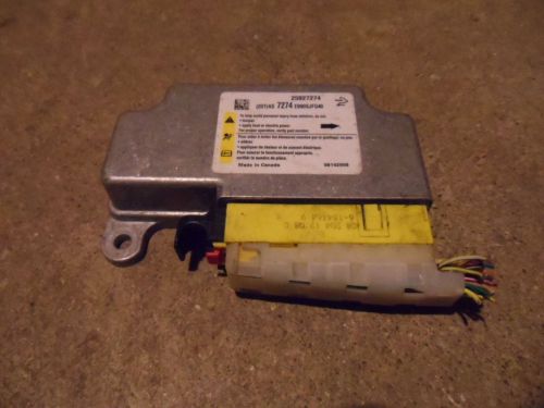 Chevrolet and gm airbag control module unit oem