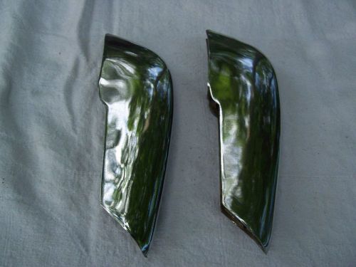 1966 full size chevy (impala /bel air) front chrome bumper guards