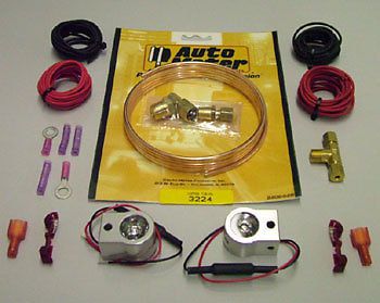 Zex 82170-r-k1 red led dual nitrous purge upgrade kit