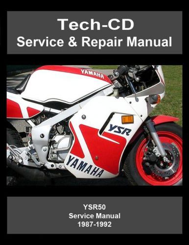 Yamaha ysr50 service &amp; repair manual ysr-50 1987 1988 1989 1990 1991 1992