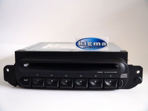 Chrysler &amp; dodge 1997-2006 6-disc in-dash cd changer tested see video 1077g
