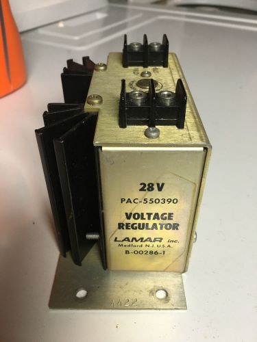 Cessna piper  beech   lamar voltage regulator (volts: 28.25)  p/n b-00306-2