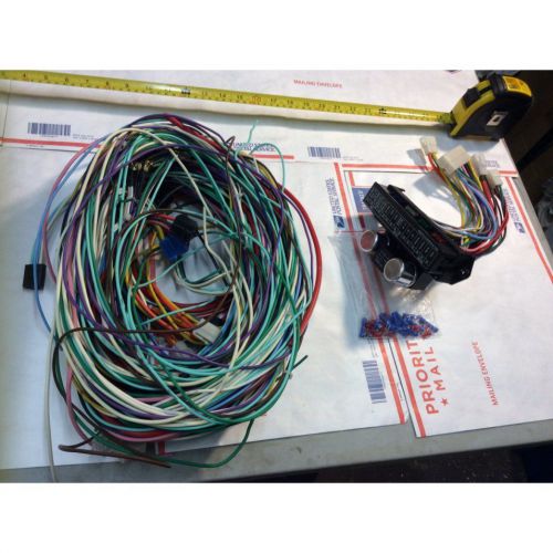 12v 24 circuit 15 fuse street hot rat rod wiring harness wire kit gm chevy