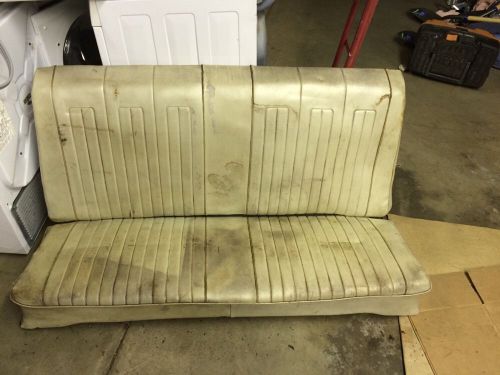 1968 chevelle gto lemans tempest rear back seat