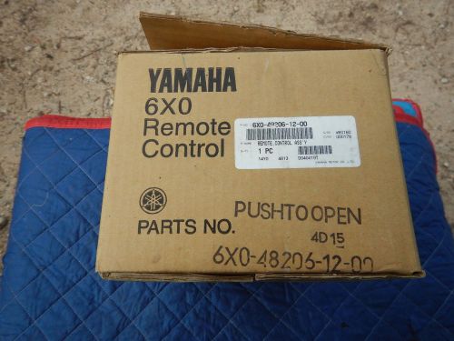 Yamaha outboard 6x0-48206-12-00 flush mount remote control 6x0482061200
