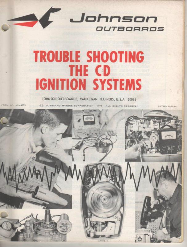 Johnson outboards trouble shooting the cd ignition system - 1967 - 1971 motors