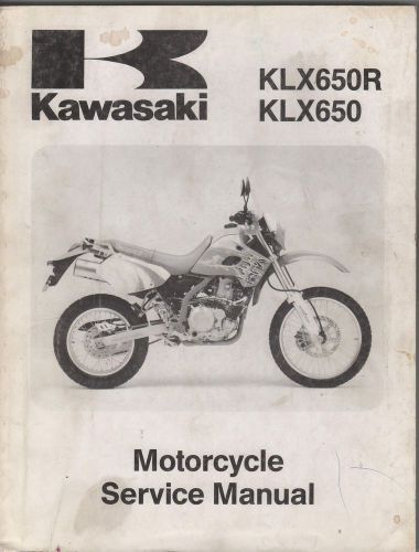 1993 kawasaki motorcycle klx650r, klx650 p/n 99924-1162-01 service manual (001)