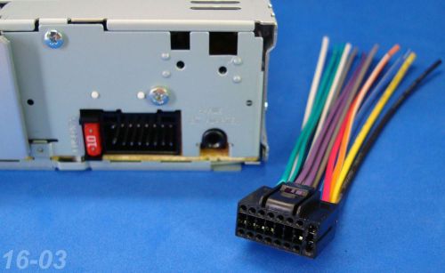 New jvc 16-pin radio wire harness car audio stereo power plug arsenal us seller