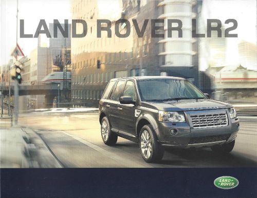 2009 land rover  lr2  -  61 page brochure