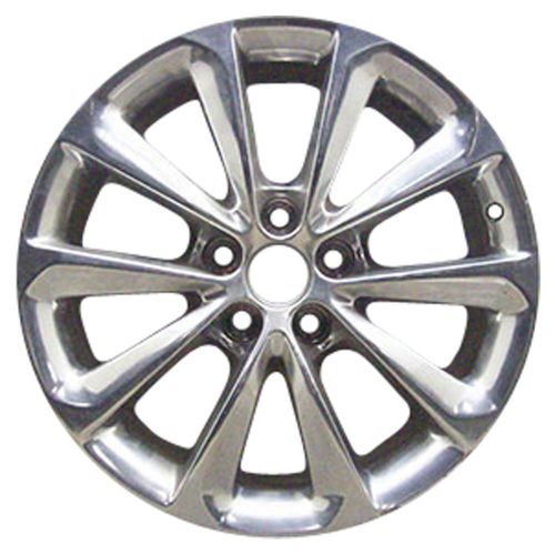 Oem remanufactured 19x8.5 aluminum alloy wheel, rim polished full face - 4696