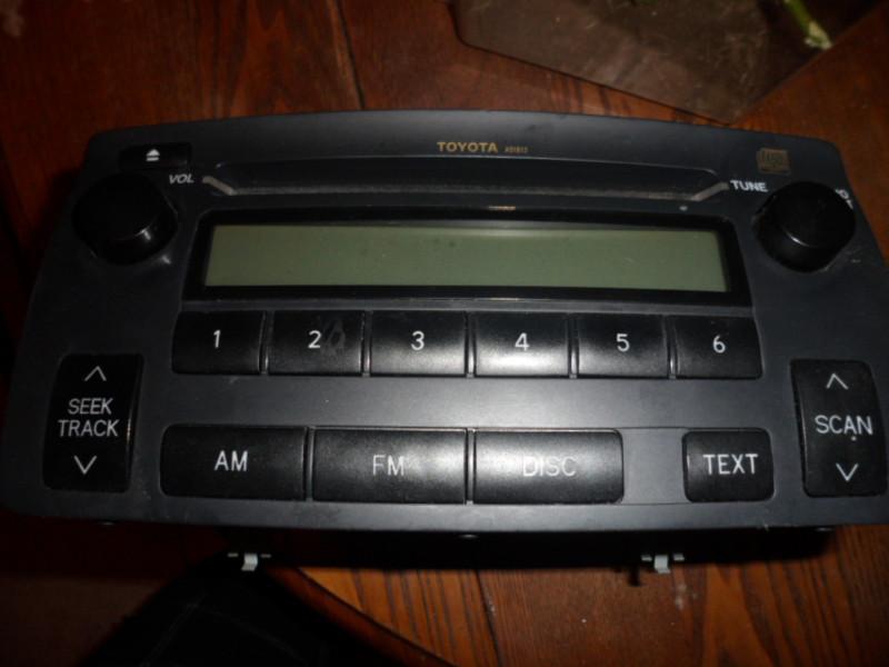 Toyota corolla 03-08 am fm radio cd player model a51813 