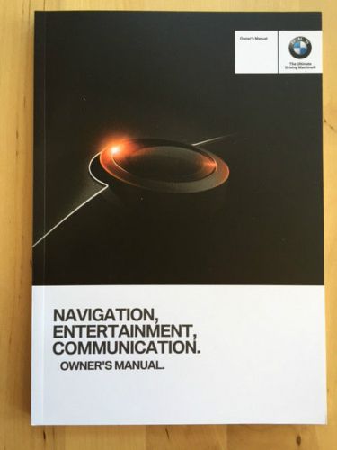 New bmw navigation, entertainement, communication english owner&#039;s manual 2011-16