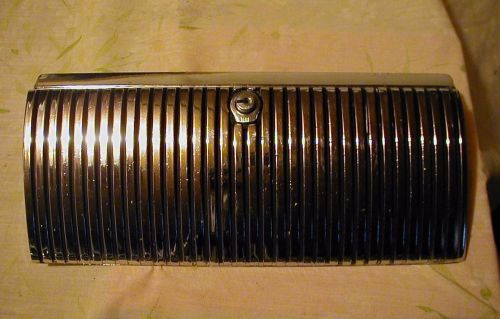 Original used 1953 1954 chevrolet chrome glove box door w/lock &amp; mount screws