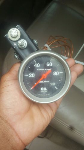 Auto meter 2 5/8 sport comp oil pressure gauge